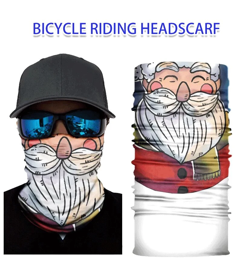 Riding Headscarf Man Camouflage-Buff Head