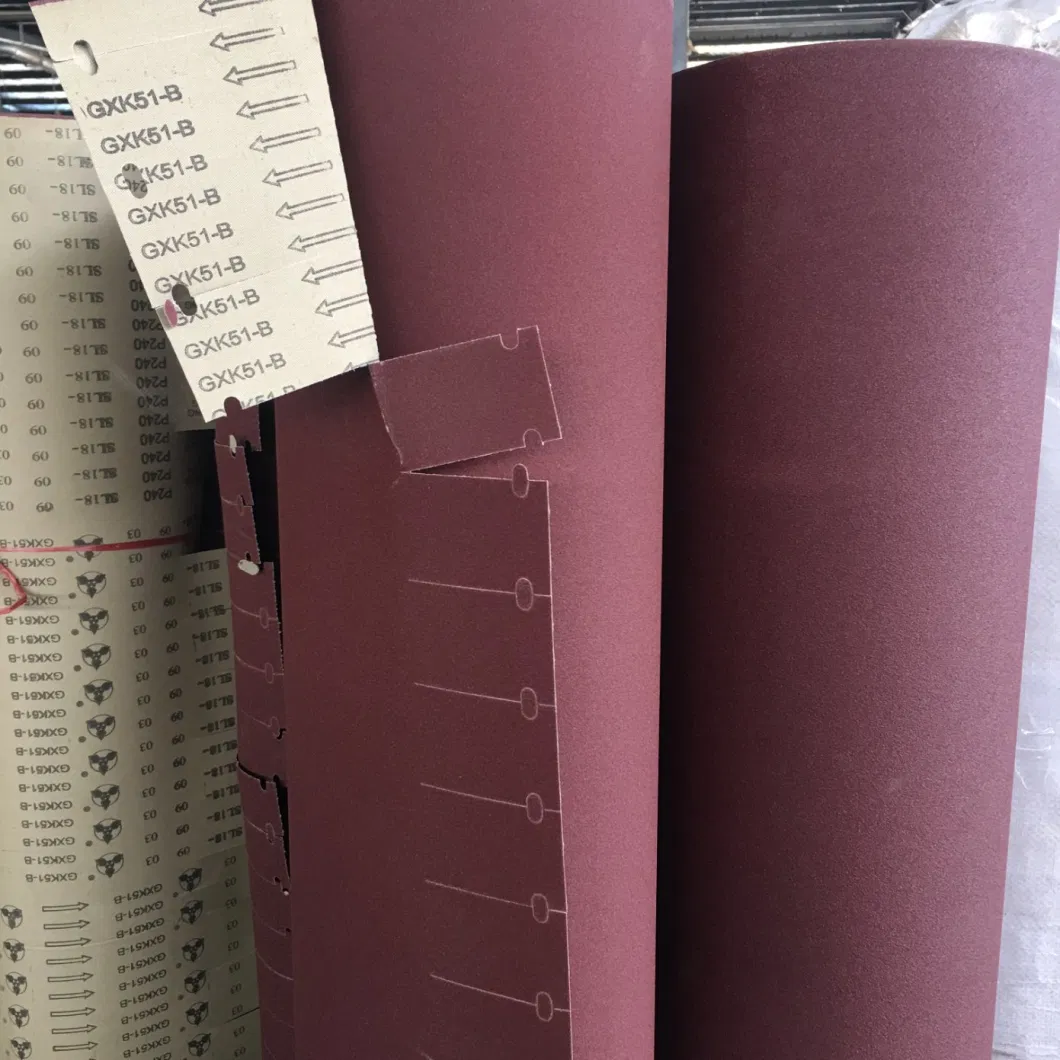 China Manufacturer Aluminum Oxide Abrasive Cloth Jumbo Roll