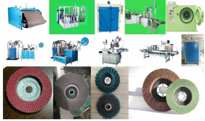 Semi Automatic Machine for Making Flap Wheel with Shaft