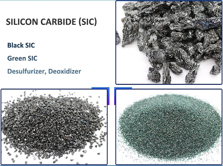 9.0 High Hardness Abrasive Grade 98% Sic Black Silicon Carbide Grain for Polishing Grinding